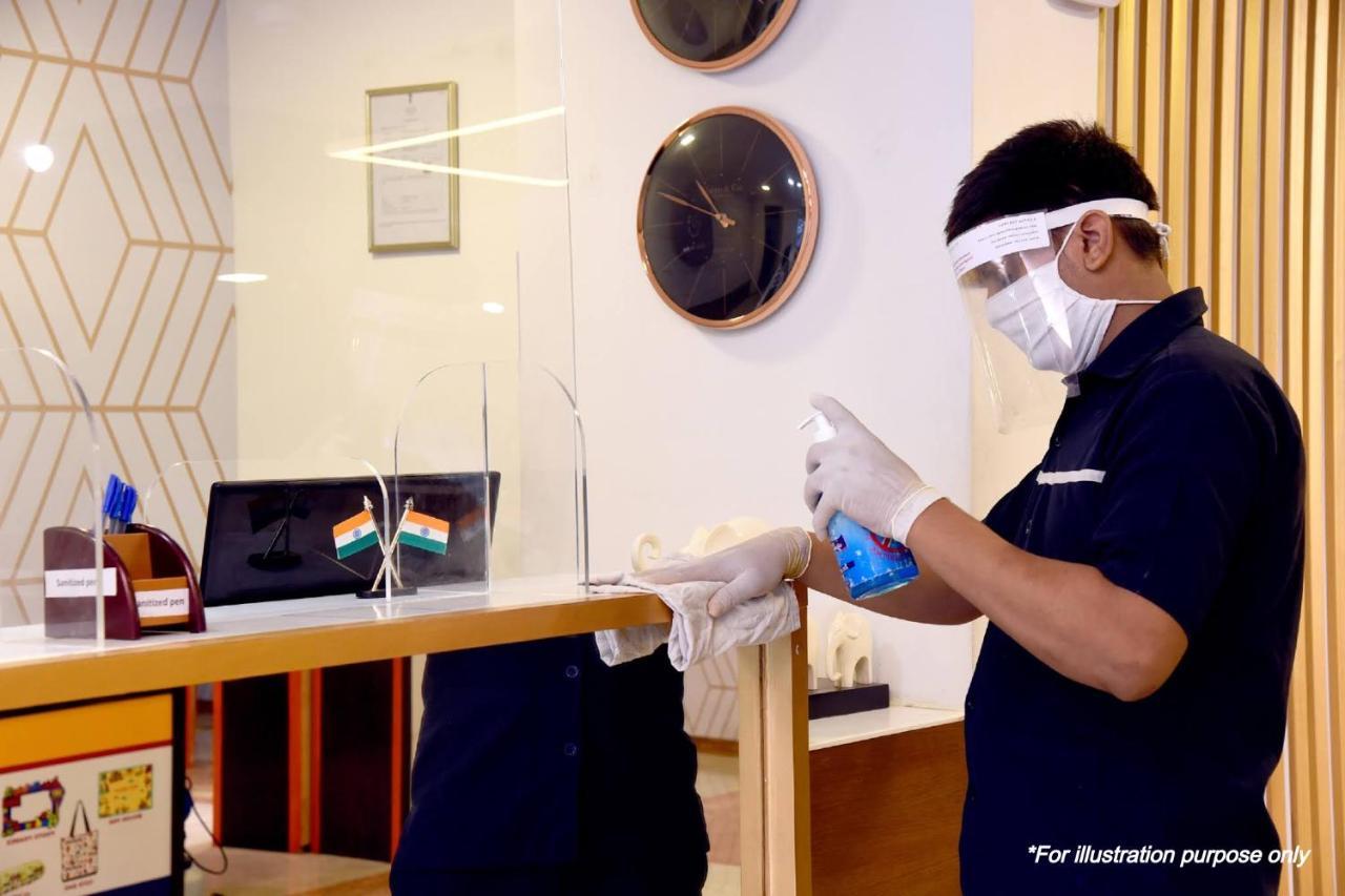 Oyo 28789 Hotel Adarsh Bilāspur Kültér fotó